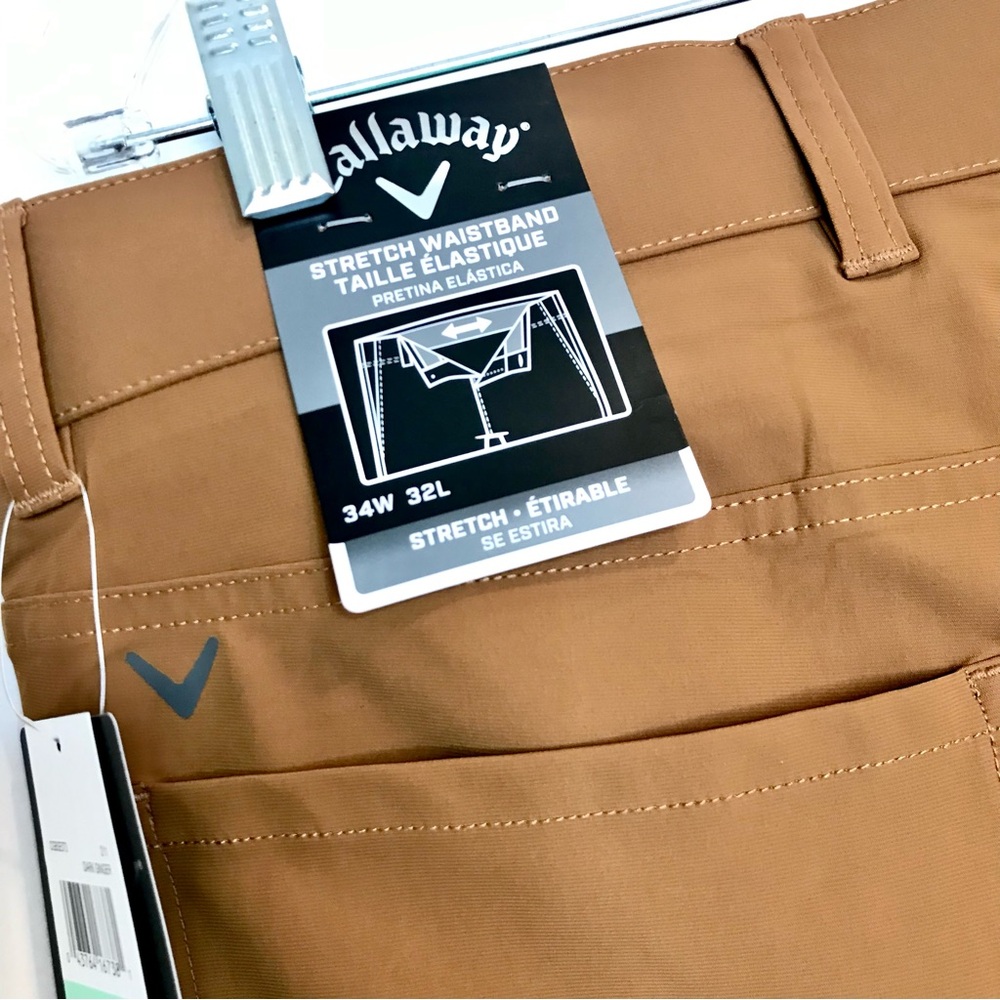 NEW CALLAWAY Performance Golf Pants Men's Sz 34